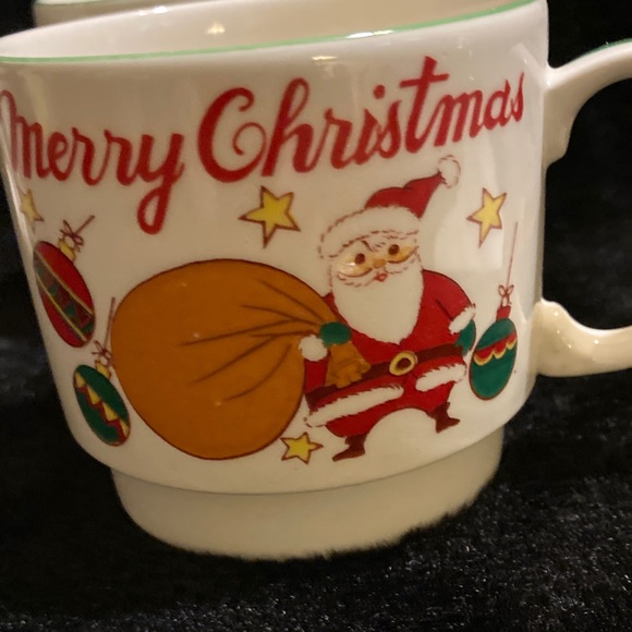 Homco Vintage 1950’s Collectible Christmas Cups - Picture 8 of 16